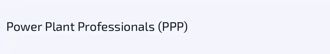 Power Plant Professionals (PPP)